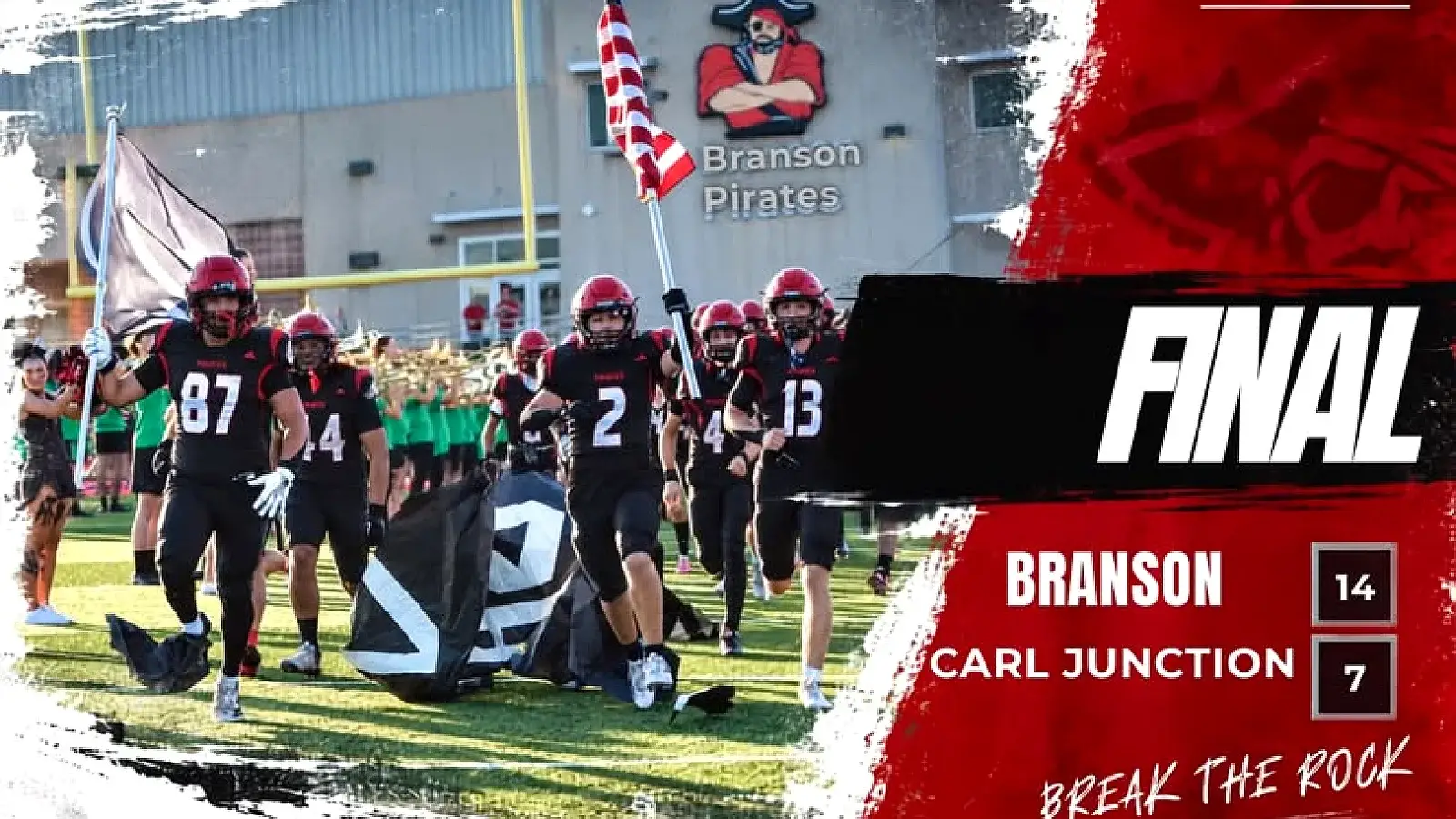 Branson CJ FB Win