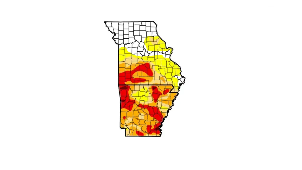 MO AR Drought Map 9 24