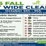 It's time to get ready for the City-Wide Fall Clean up.