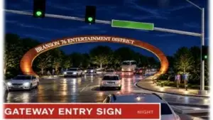 76 Country Boulevard Gateway Sign