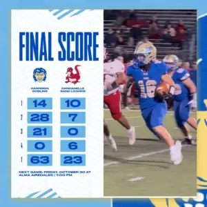 Harrison Beats Dardanelle