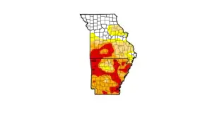 MO AR Drought Map 10 1