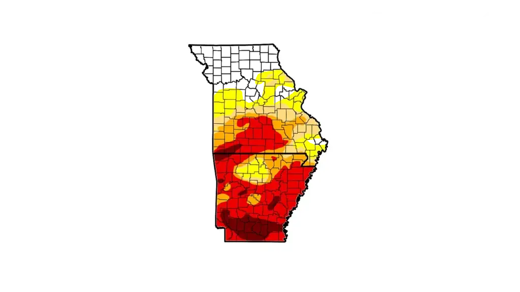 Mo-Ark Drought Map 10-23