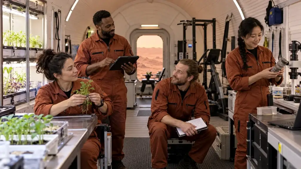Mars Habitat Teamwork Lab