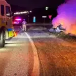 WTCFPD 10 17 Car Fire