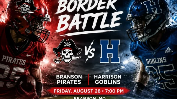 Branson, Harrison Set for Another Border Battle on Aug. 28