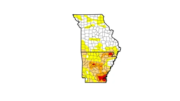 MO AR Drought Map 8 13